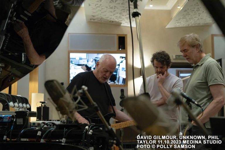 David Gilmour nimmt neues Album auf Pulse & Spirit