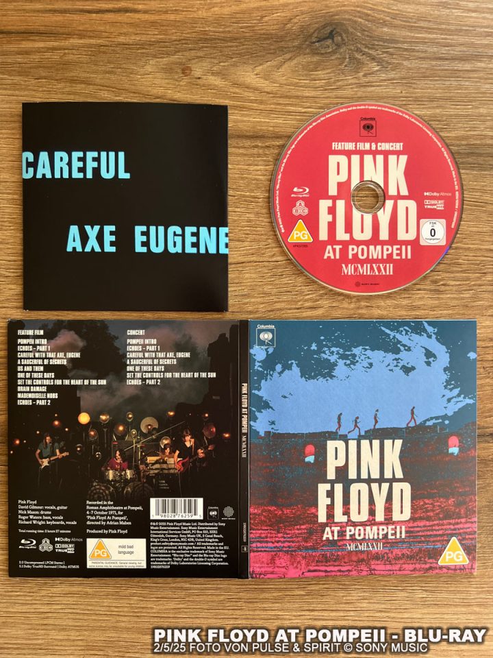 Pompeii, Blu-Ray
