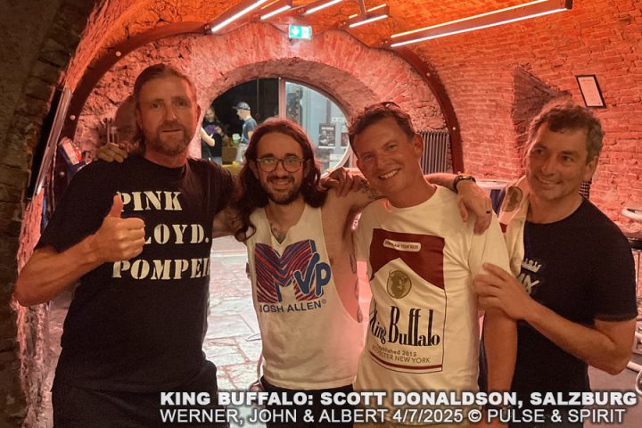 King Buffalo 4.7.2025 Salzburg