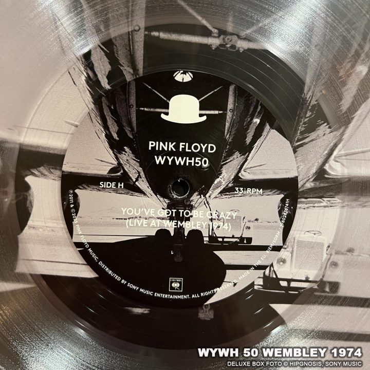 Pink Floyd - Wish You Were Here 50, Wembley 1974 LP