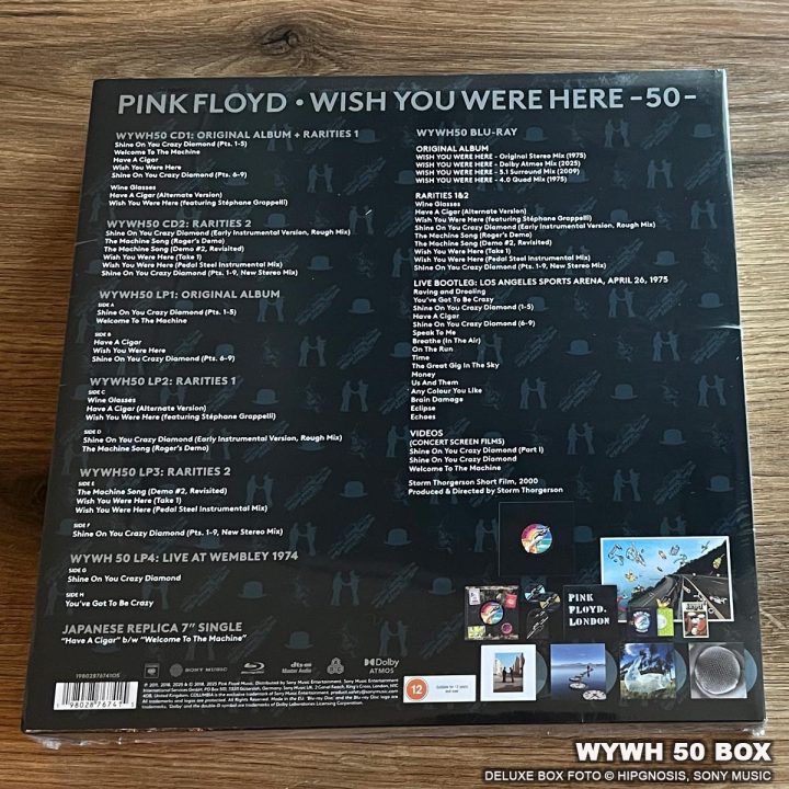 Pink Floyd - Wish You Were Here 50, Deluxe Box