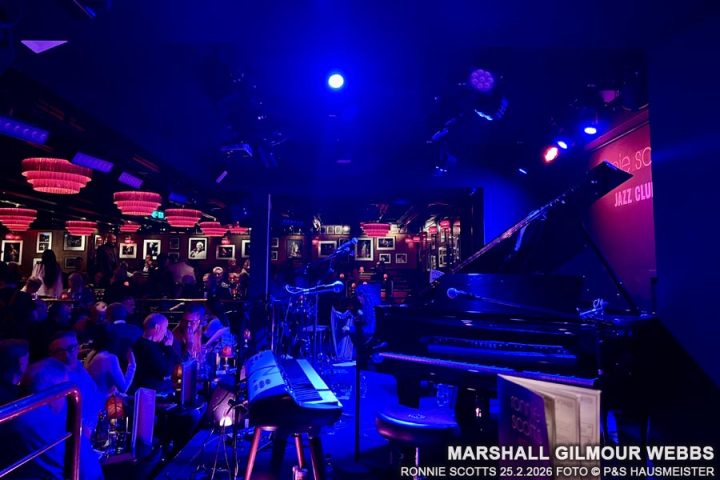 MARSHALL GILMOUR WEBBS Live at Ronnie Scott’s Jazz Club, London MARSHALL GILMOUR WEBBS Live at Ronnie Scott’s Jazz Club, London