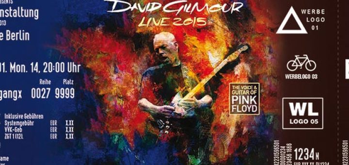 David Gilmour 19.9.2015 Oberhausen