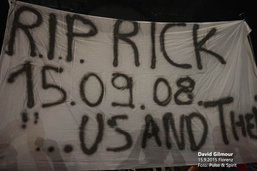 David Gilmour 15.9.2015 Florenz David Gilmour 15.9.2015 Florenz