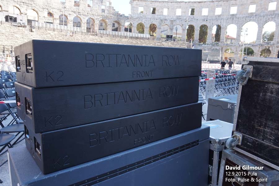 David Gilmour 12.9.2015 Pula