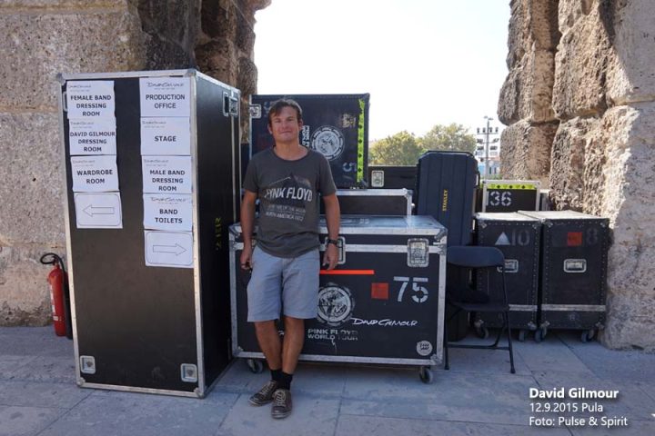 David Gilmour 12.9.2015 Pula David Gilmour 12.9.2015 Pula