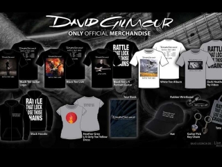 David Gilmour Southamerica 2015 Merchandising