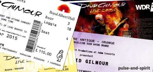 David Gilmour Tickets 2015