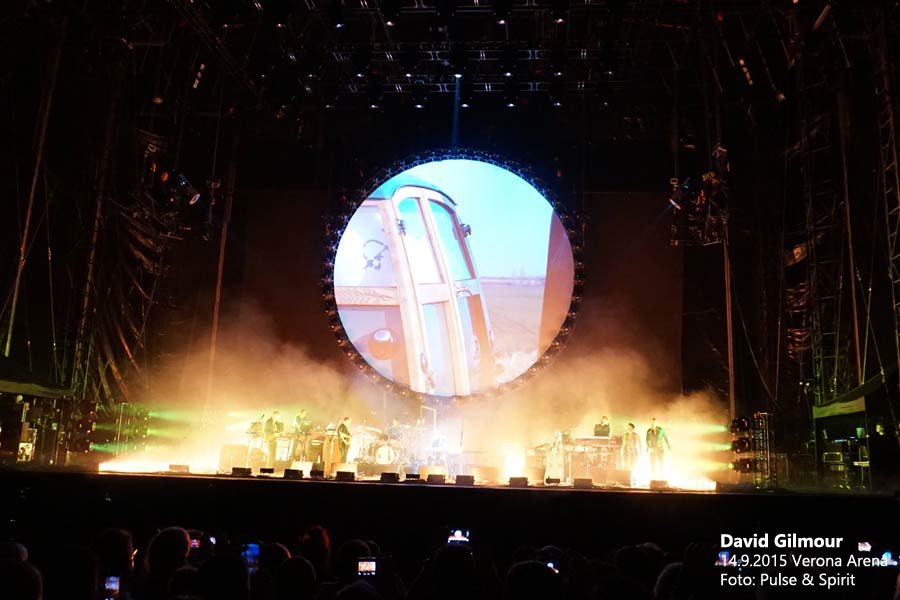 David Gilmour 14.9.2015 Verona
