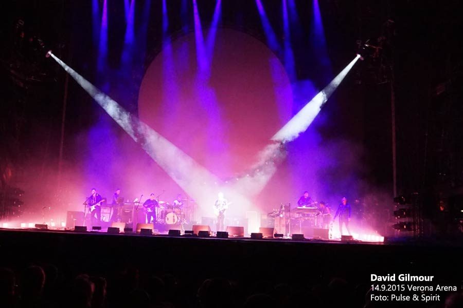 David Gilmour 14.9.2015 Verona