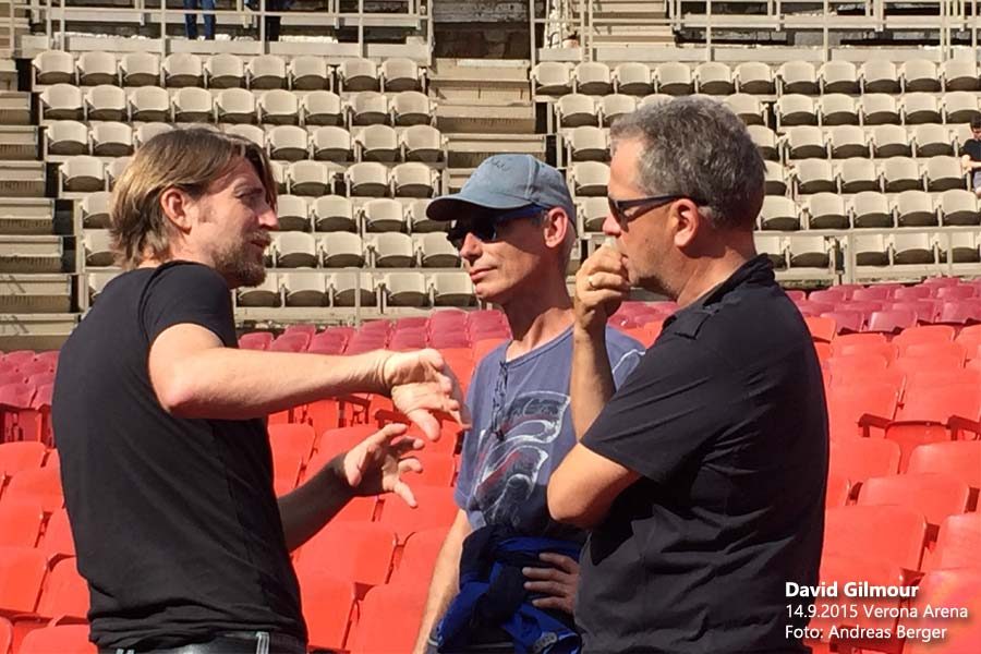 David Gilmour 14.9.2015 Verona