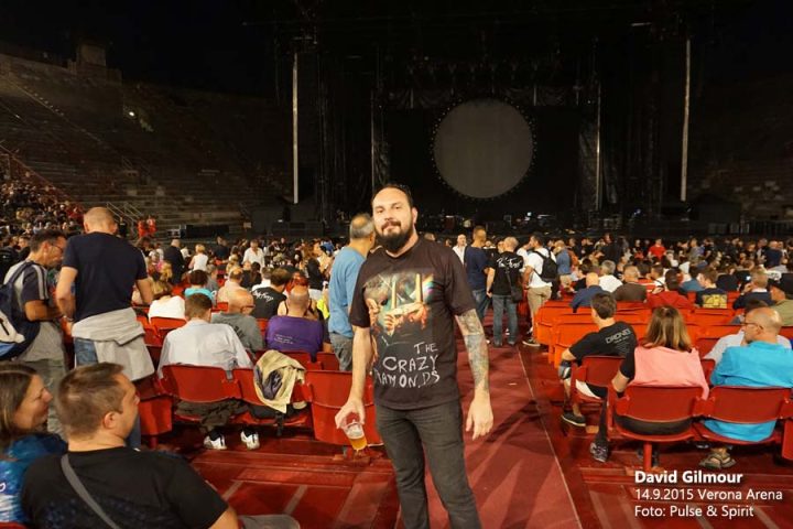 David Gilmour 14.9.2015 Verona