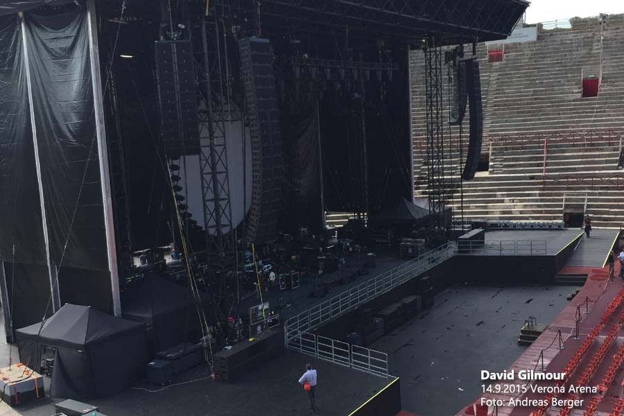 David Gilmour 14.9.2015 Verona