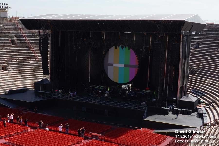 David Gilmour 14.9.2015 Verona