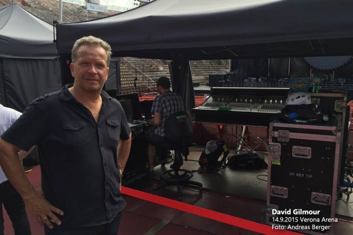 David Gilmour 14.9.2015 Verona