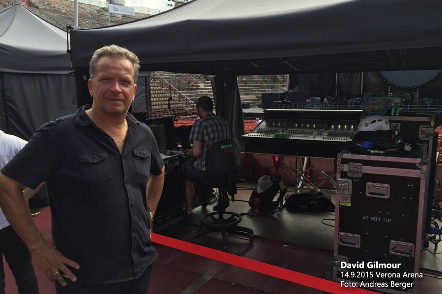 David Gilmour 14.9.2015 Verona