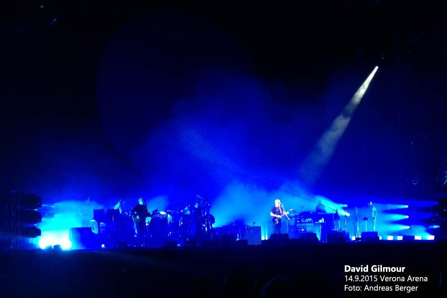 David Gilmour 14.9.2015 Verona