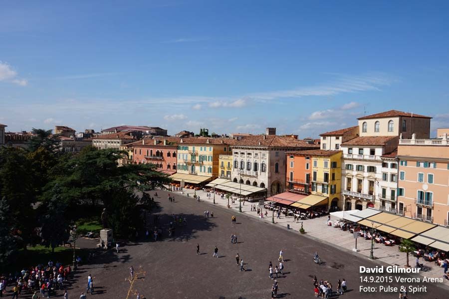David Gilmour 14.9.2015 Verona