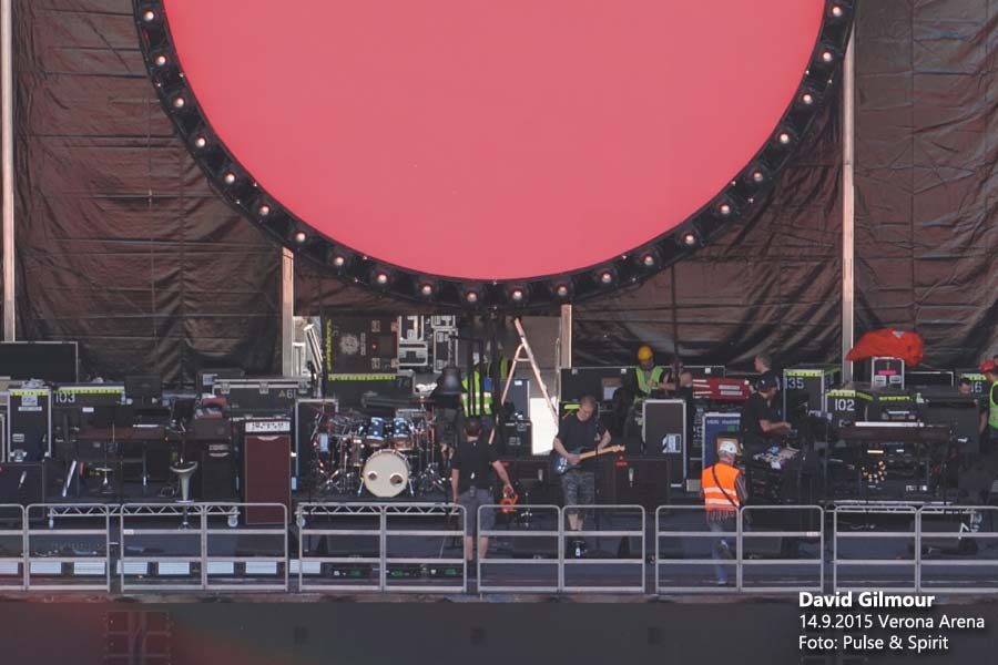 David Gilmour 14.9.2015 Verona