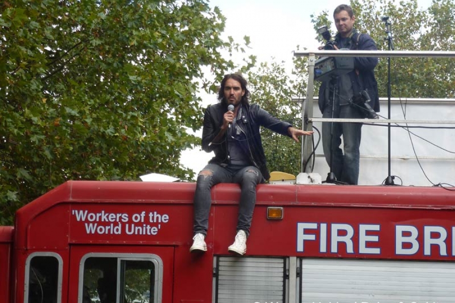 Russell Brand London Southbank