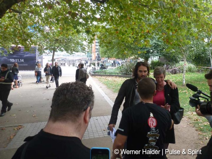 Russell Brand 2014 London Southbank