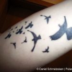 David Gilmour On An Island Tattoo